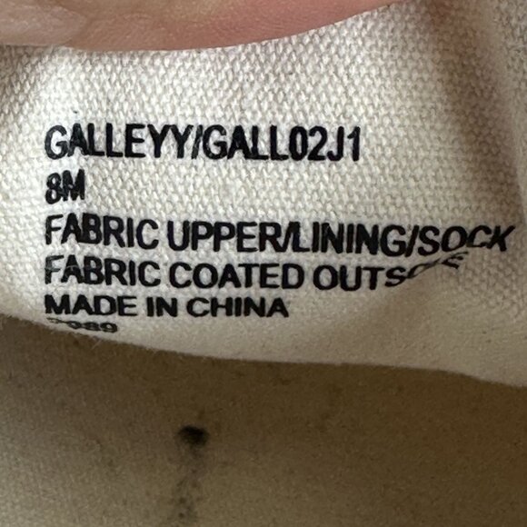 Madden Girl Galley Women's size 8 Natural Slip On Shoes - Picture 8 of 8